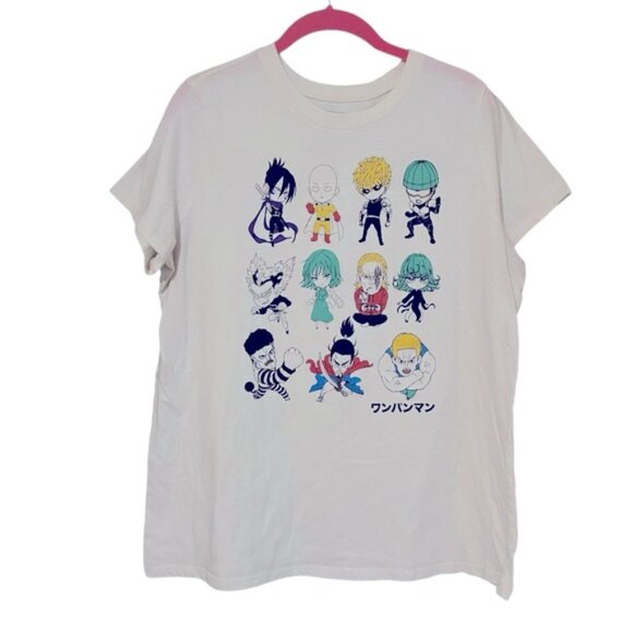 Viz One Punch Man Chibi Lineup T Shirt - Picture 1 of 3